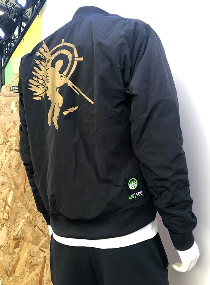 ESL Graffiti Bomber Jacket Black