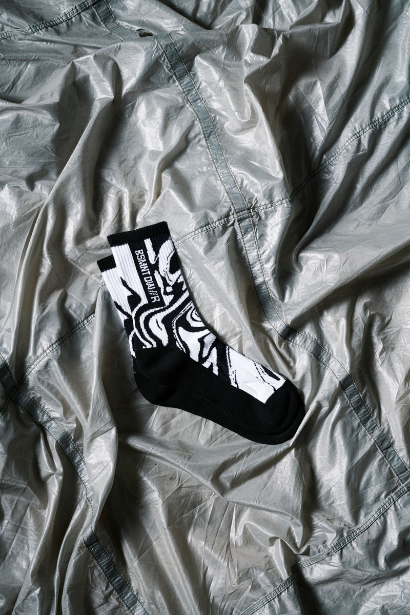 BASEMENT DWE//ER Socks Black