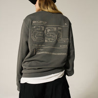 ESL Unsung Heroes Map Sweatshirt Pewter