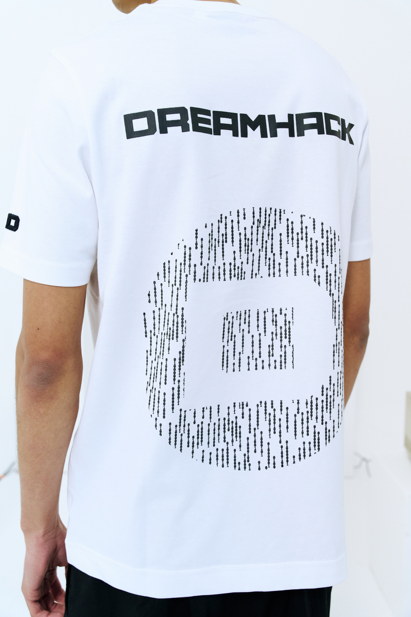 DreamHack Digital Frequency Short Sleeve T-Shirt White