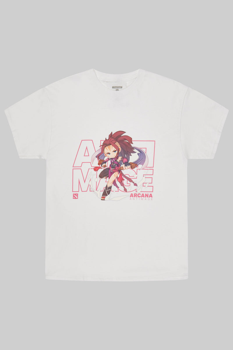 Dota2 Antimage Short Sleeve T-Shirt White