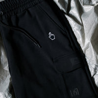 BASEMENT DWE//ER Cargo-Shorts Schwarz 