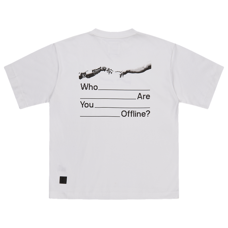 BASEMENT DWE//ER Offline Short Sleeve T-Shirt White