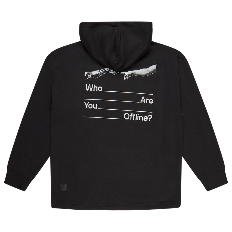 BASEMENT DWE//ER Offline Pullover Hoodie Black