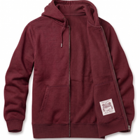 CS Rezan Pullover Hoodie Burgundy