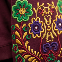 CS Rezan Pullover Hoodie Burgundy