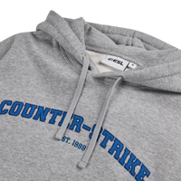 CS College Pullover Hoodie Grey Marl