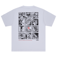CS Comic Short Sleeve T-Shirt White