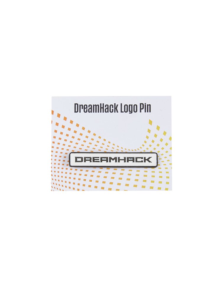 DreamHack Logo Pin White