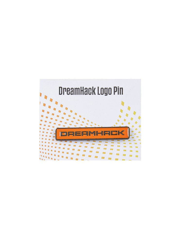 DreamHack Logo Pin Orange