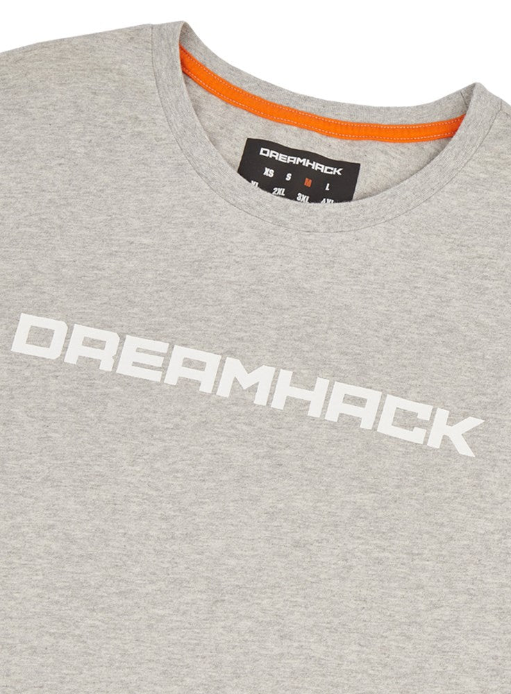 DreamHack Classic Kurzarm-T-Shirt Grau meliert