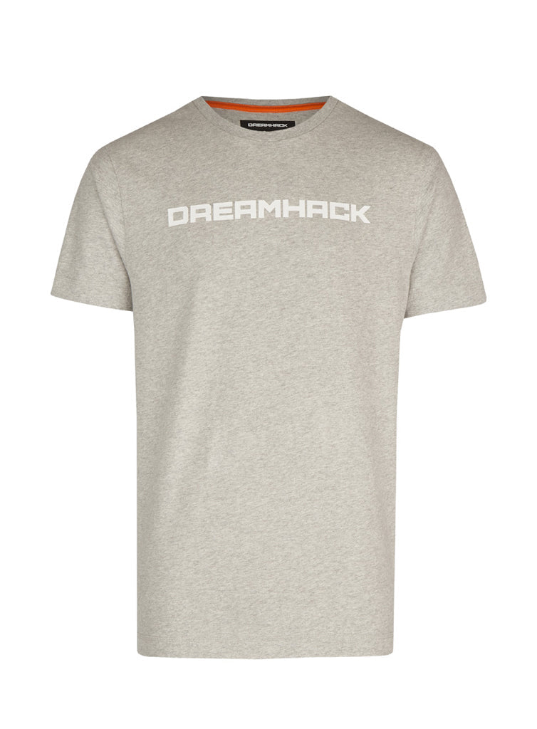 DreamHack Classic Kurzarm-T-Shirt Grau meliert