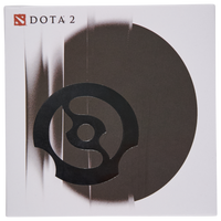 Dota 2 Commemorative Earrings Silver