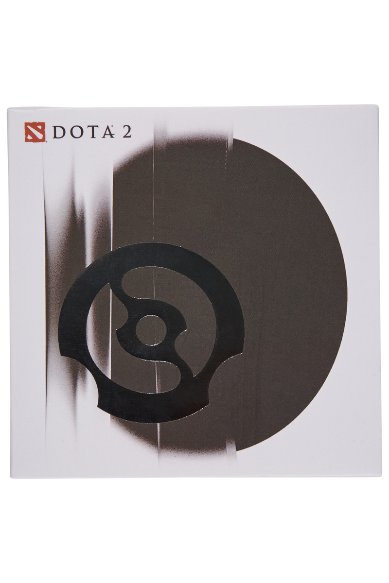 Dota 2 Commemorative Earrings Silver