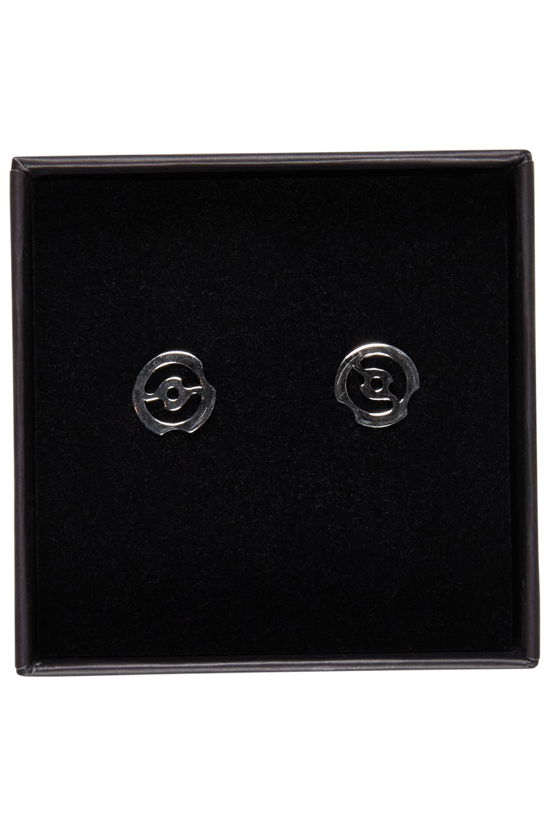 Dota 2 Commemorative Earrings Silver