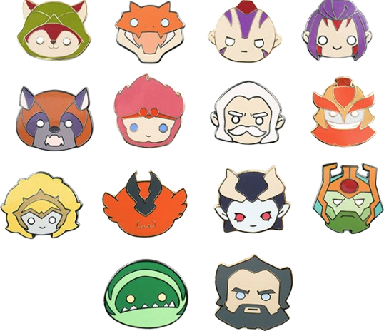 Dota 2 Hero Pin 2.0 Blind Box