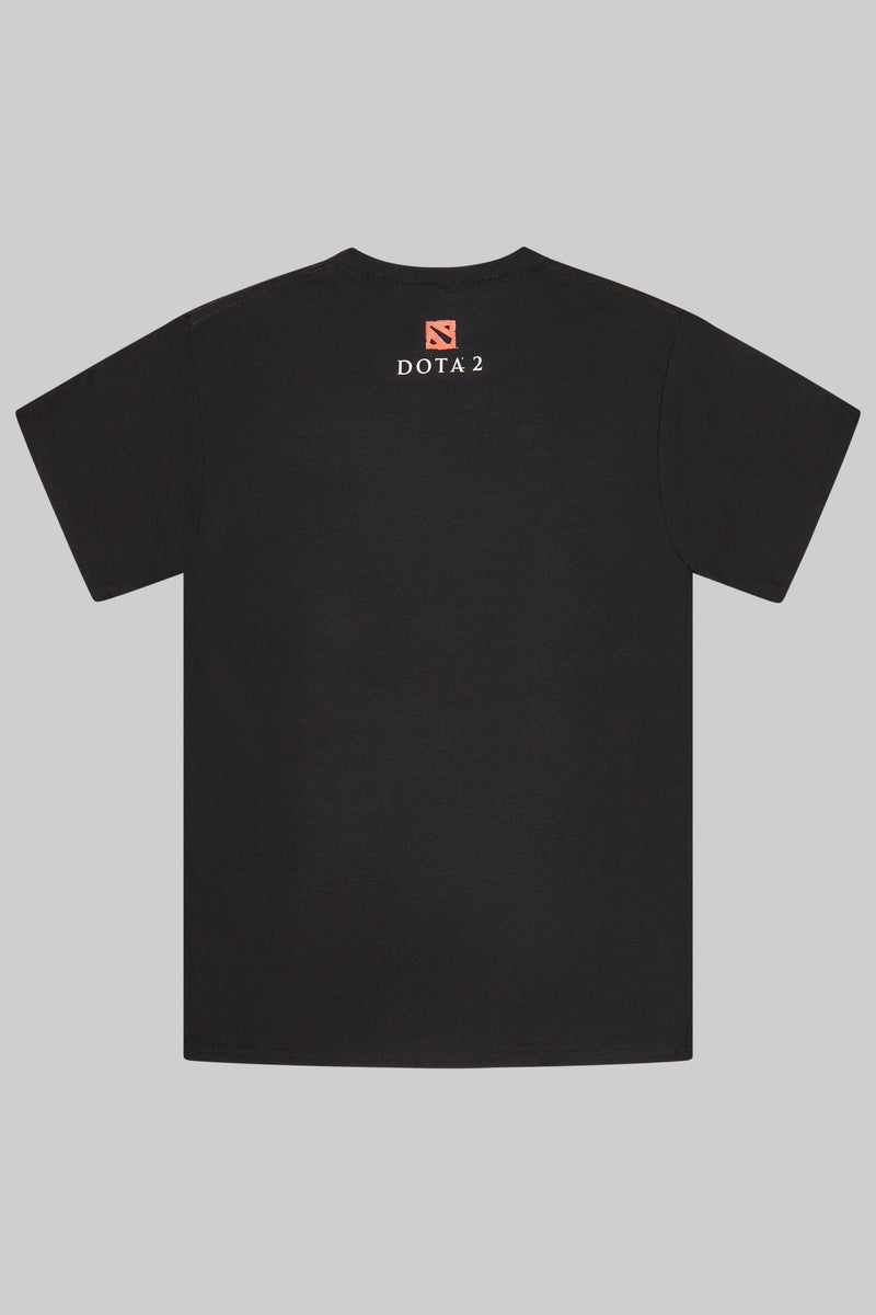 Dota2 Group Short Sleeve T-Shirt Black