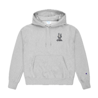 ESL x Champion Patch Pullover Hoodie Oxford Grey