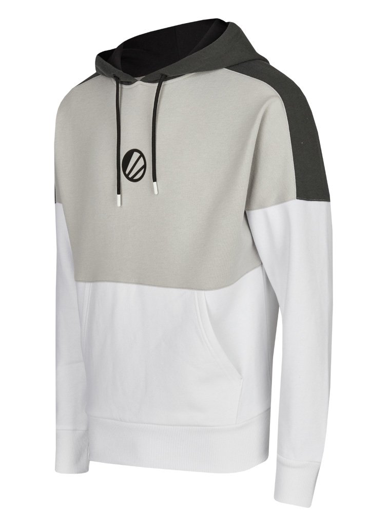 ESL Classic Pullover Hoodie Colorblock Greyscale