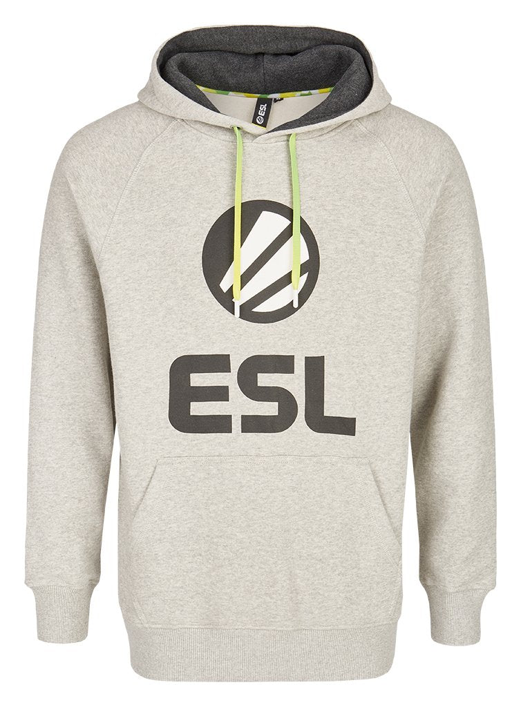 ESL Pullover Hoodie Light Grey – ESL Shop - Main Image