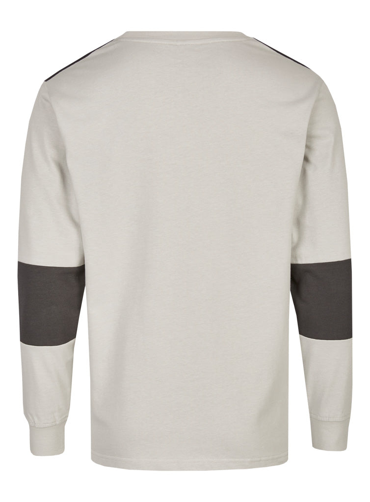 ESL Monochrome Long Sleeve T-Shirt Grey