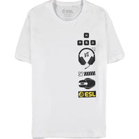 ESL Gaming Short Sleeve T-shirt White