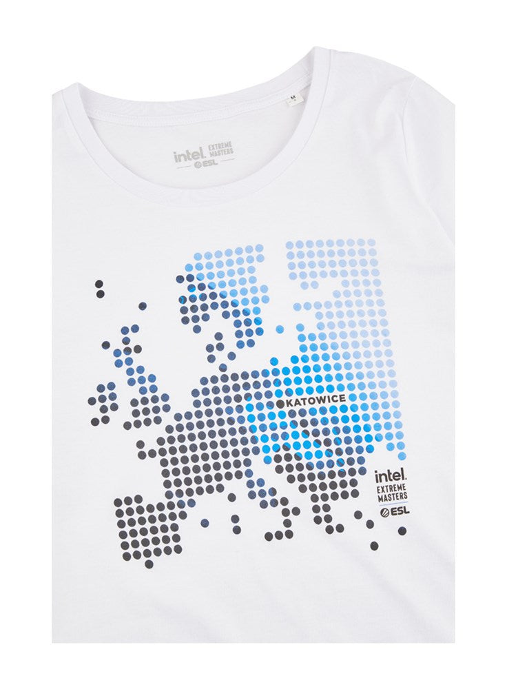 IEM Katowice LE Women's Map Short Sleeve T-shirt Black