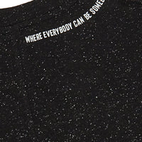 ESL Essentials Confetti Short Sleeve T-shirt Black