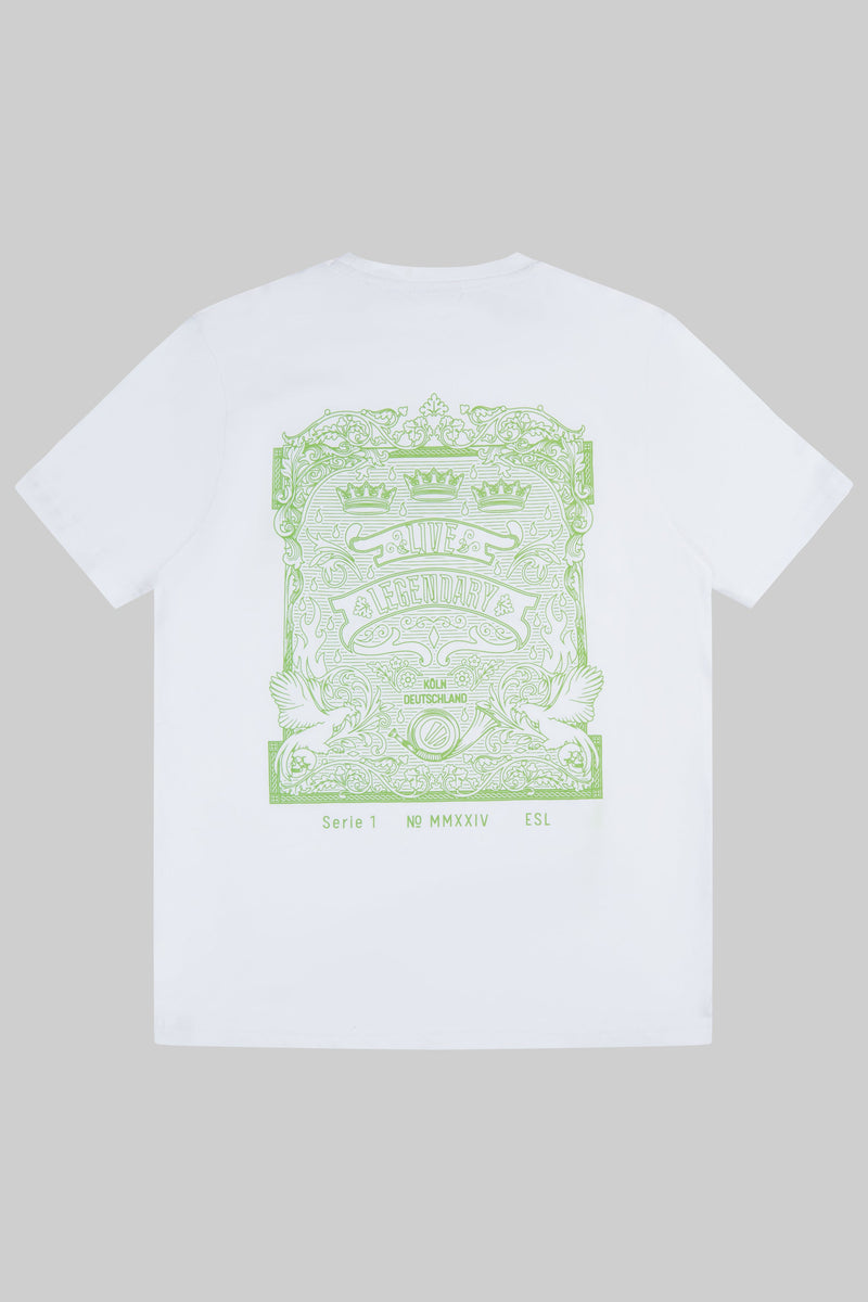 ESL Live Legendary Short Sleeve T-Shirt White