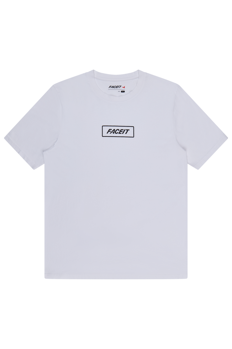 FACEIT Logo Short Sleeve T-Shirt White