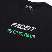 FACEIT Win Streak Short Sleeve T-Shirt Black