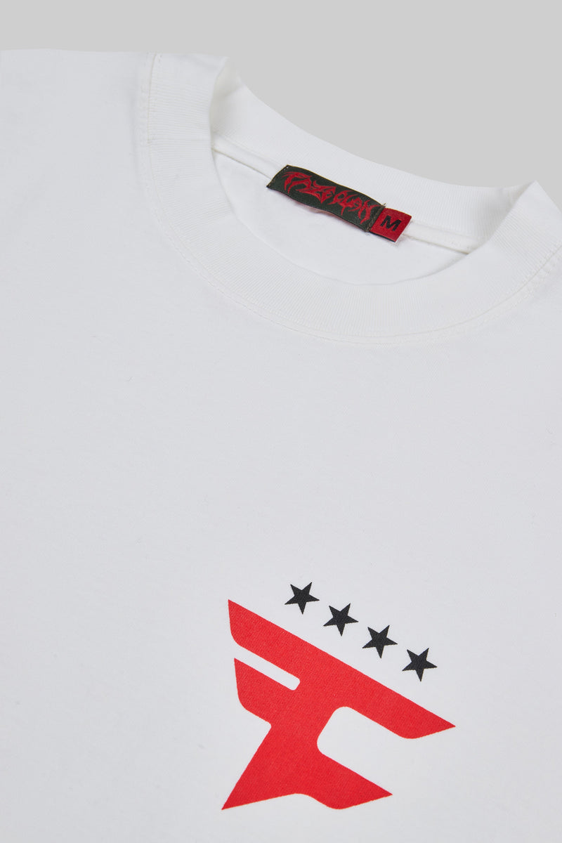 Faze Clan Pocket Logo Short Sleeve T-Shirt White