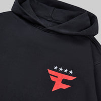 Faze Clan Pocket Logo Pullover Hoodie Black