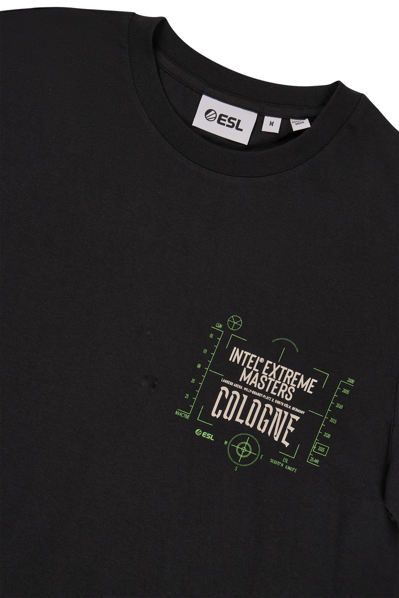 IEM Cologne 2025 Event Short Sleeve T-Shirt Black