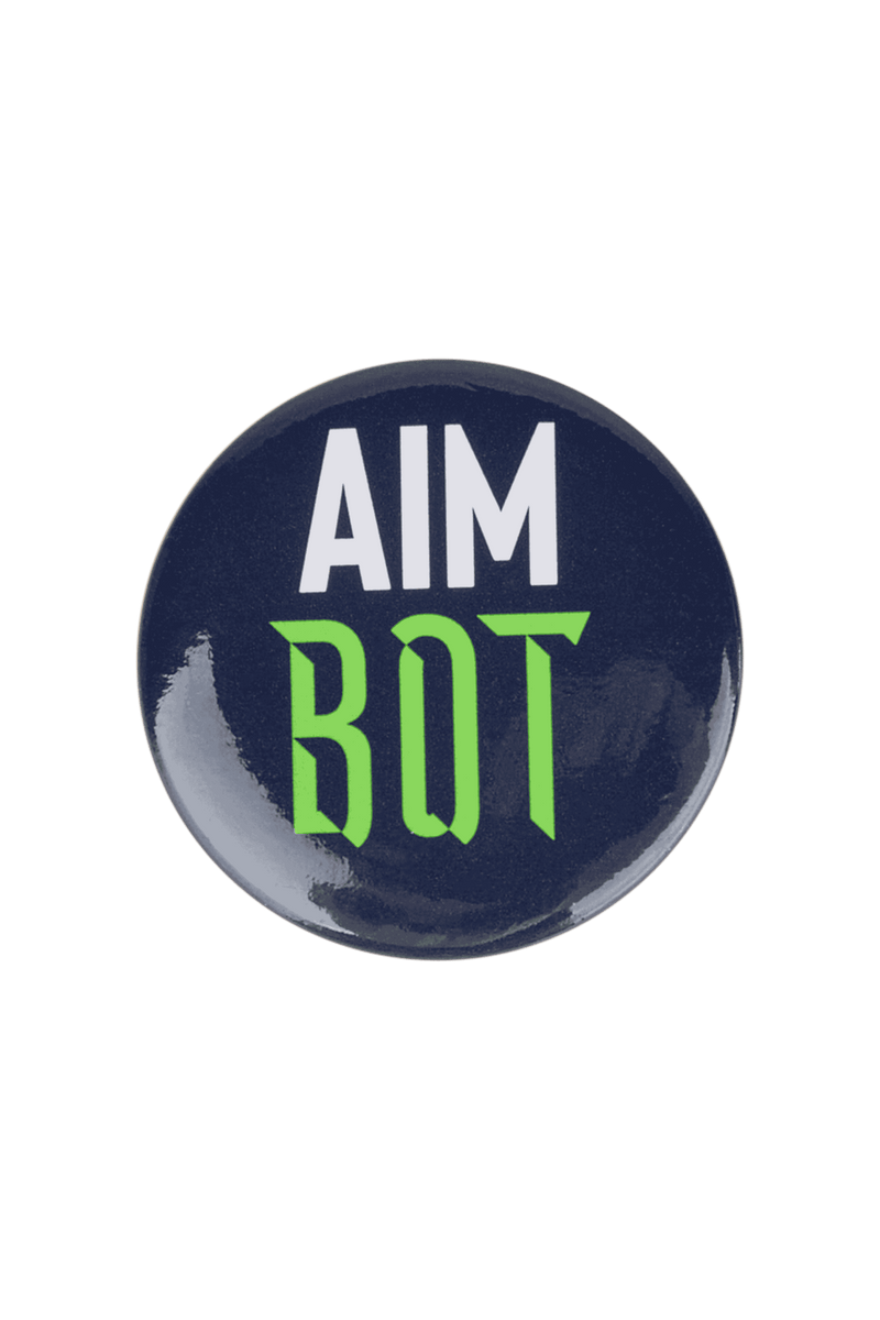 IEM Cologne 2025 AIM BOT Pinback Button Black