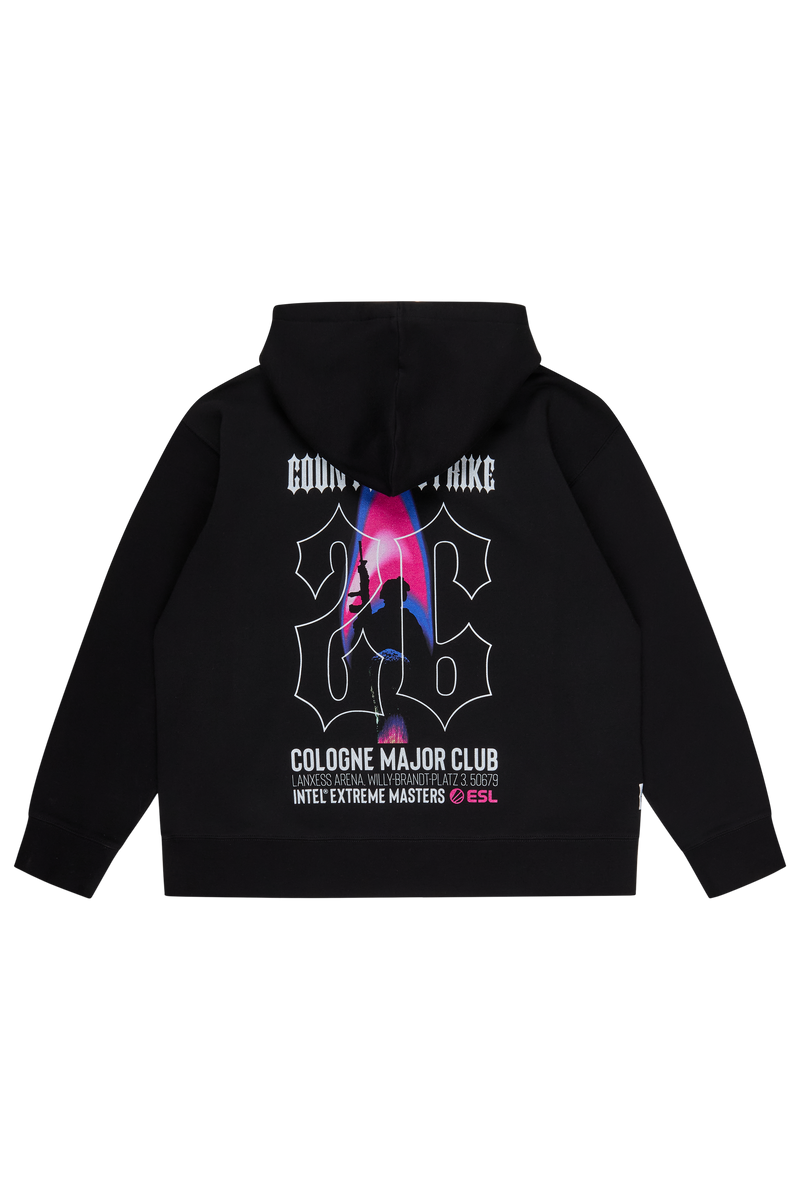 IEM Cologne 2026 Flame Pullover Hoodie Black