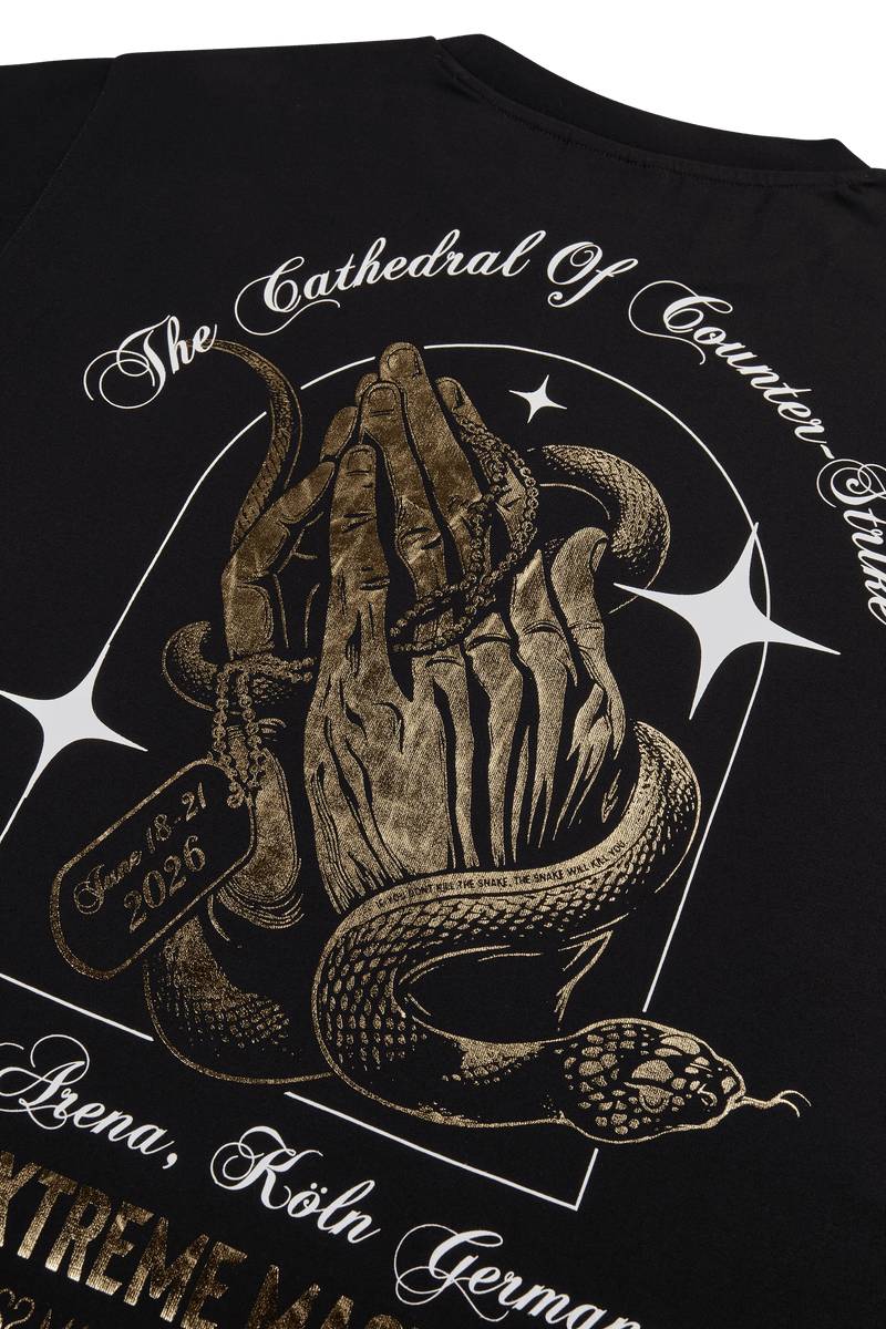 IEM Cologne 2026 Snake Short Sleeve T-Shirt Black