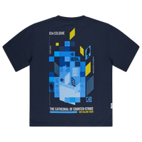 IEM Cologne 2026 Geometric Short Sleeve T-Shirt Navy Blue