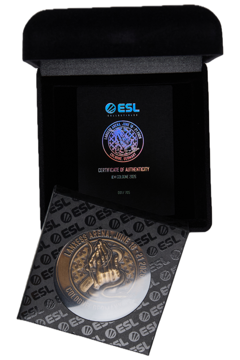 IEM Cologne 2026 Coin Gold