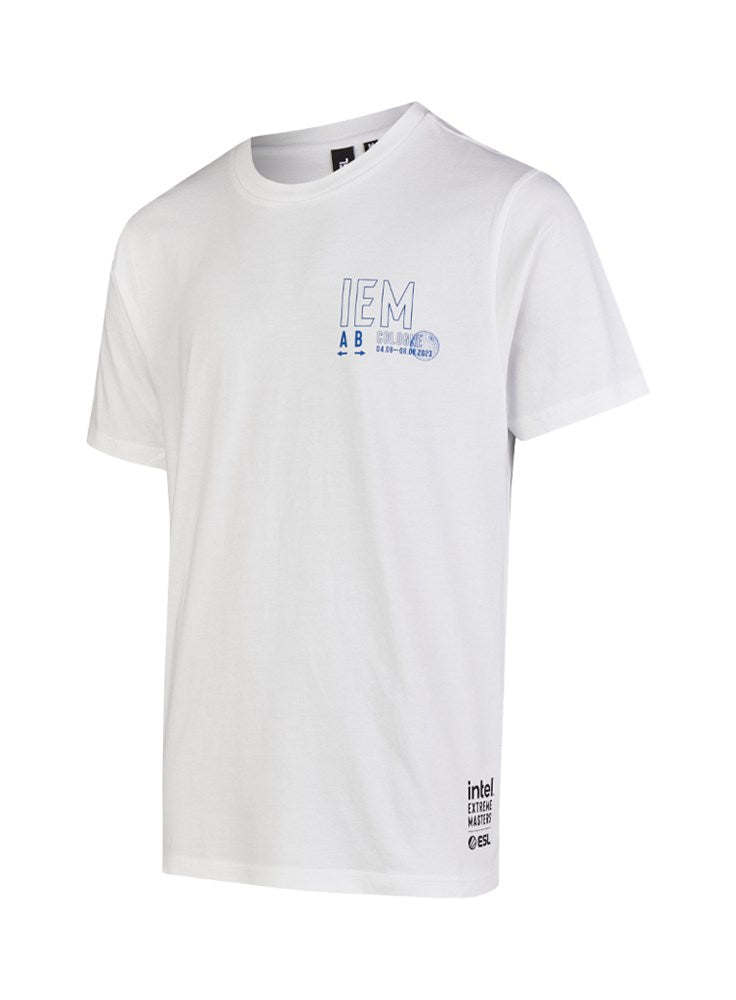 IEM Cologne 2023 Short Sleeve T-Shirt White