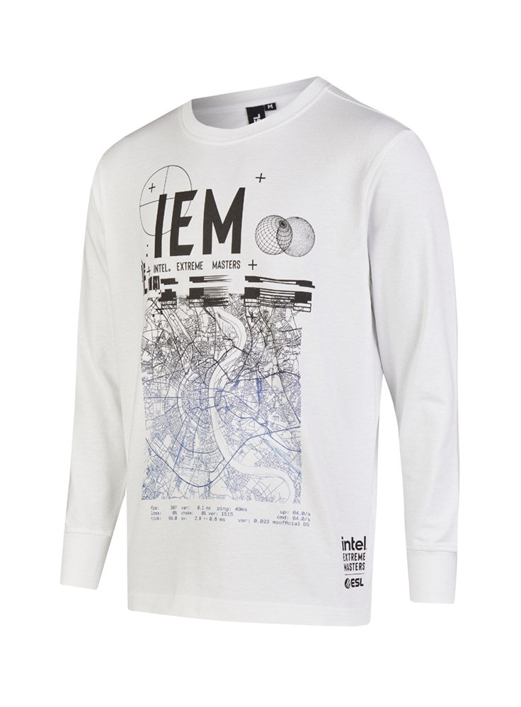 IEM Cologne 2023 Long Sleeve T-Shirt White