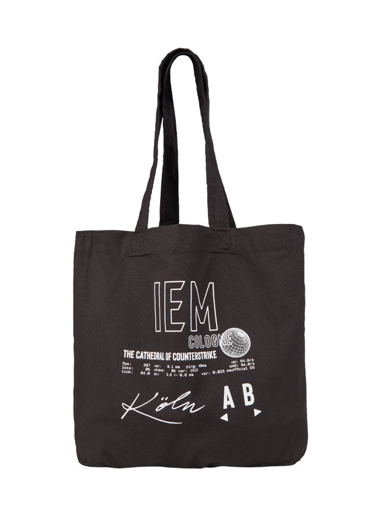 IEM Cologne Tote Bag Black