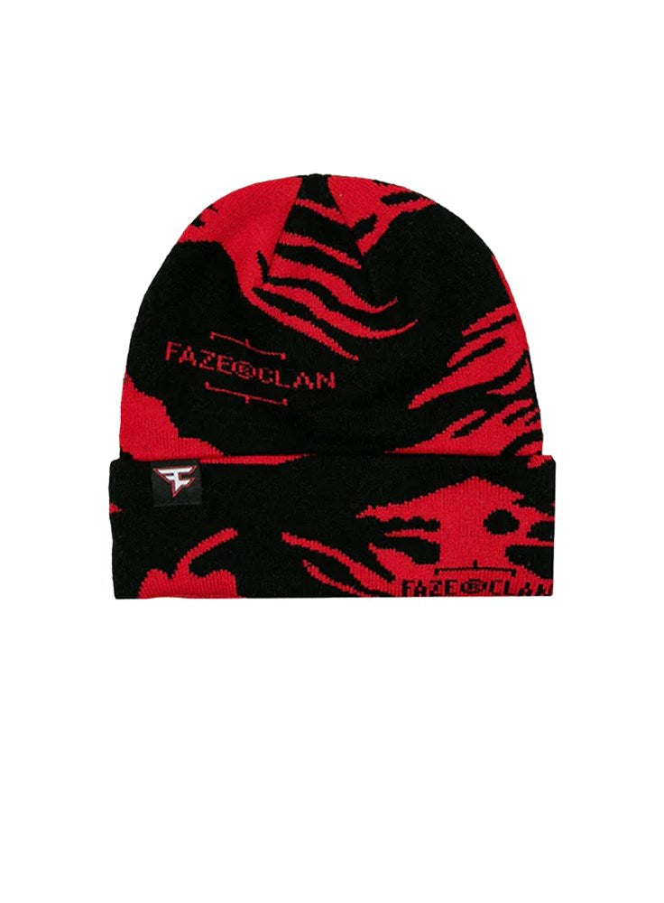 Faze Clan Camo Mütze Rot