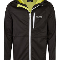 ESL Premium Softshell Zip Jacket Black
