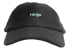 Ninjas in Pyjamas Dad Hat Black