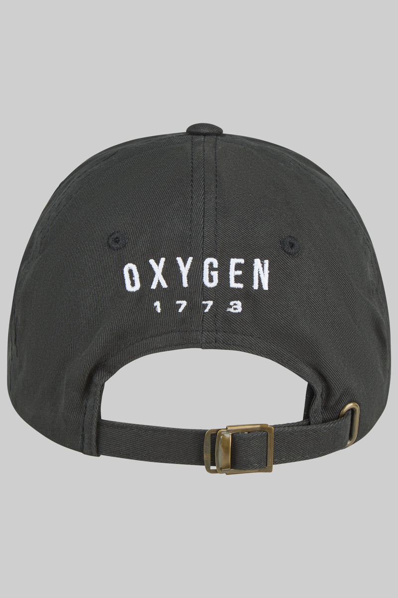 Oxygen Logo Baseball Cap Black