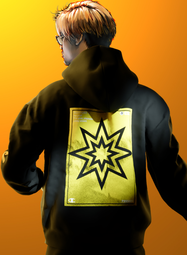 ESL x Champion Support Pullover Hoodie ESL Shop