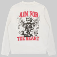 Valentines Sweatshirt White