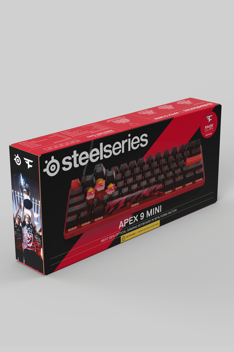 Faze Clan Faze x Steelseries Apex 9 Mini