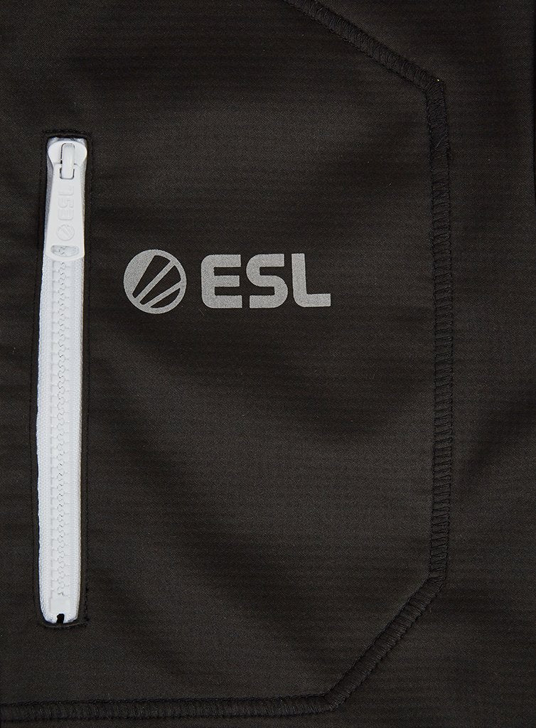 ESL Premium Softshell Zip Jacket Black